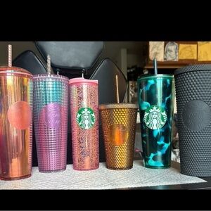 Starbucks Iridescent and Textured Tumbler Collection